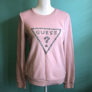 GUESS crystal sweatshirt